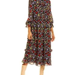 women Olivia Rubin Florence Tiered Midi Dress