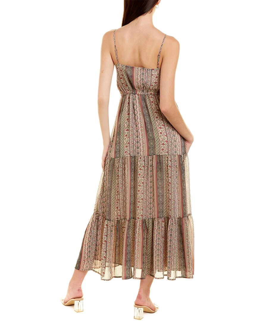 women Dress Forum Gypsy Dance Tiered Button Down Maxi Dr 4 women Dress Forum Gypsy Dance Tiered Button Down Maxi Dr - Image 2