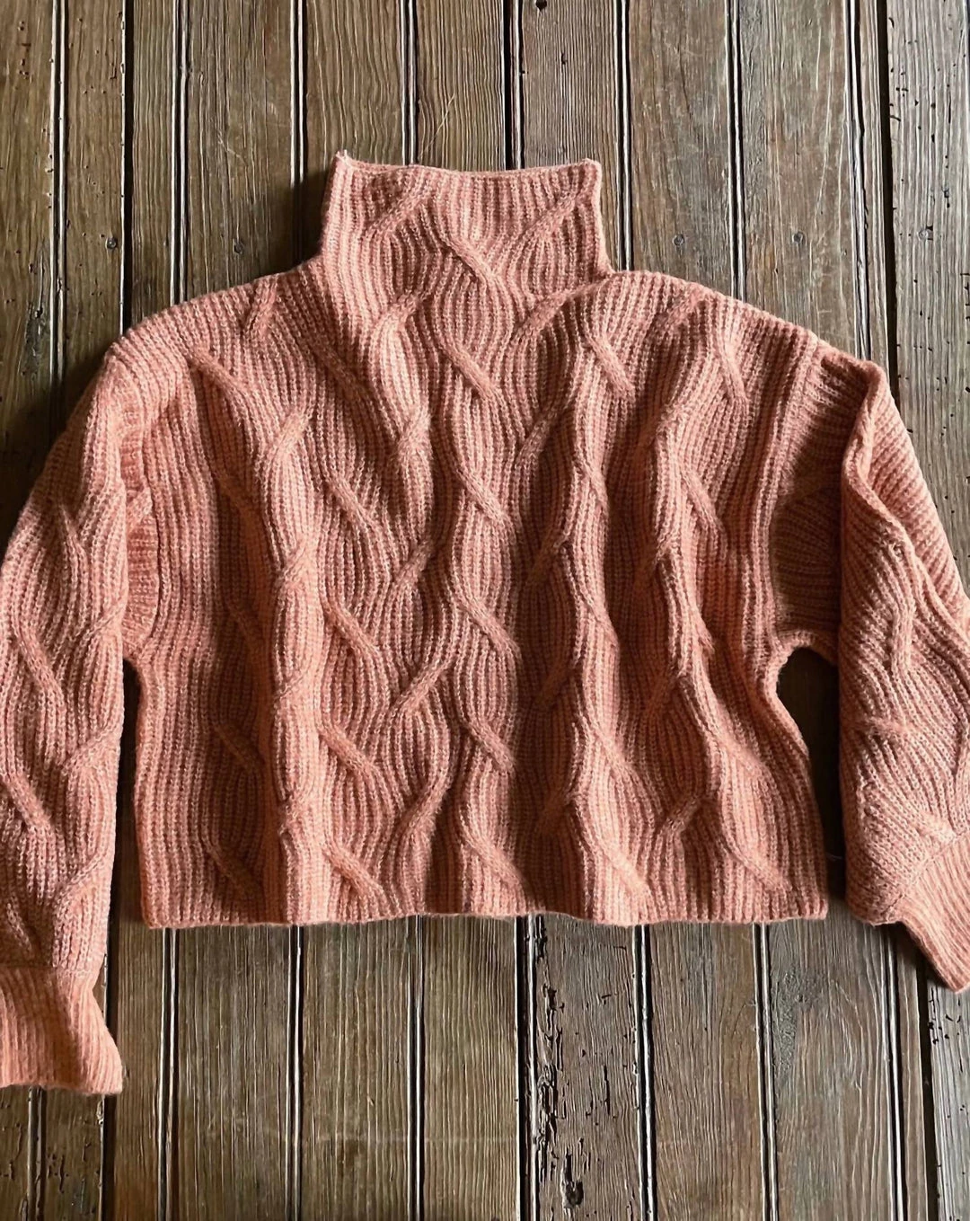Dress Forum women Florence Sweater in Clay 4 Dress Forum women Florence Sweater in Clay - Image 2