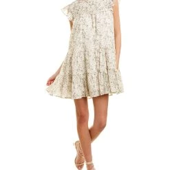 women Dress Forum Nature Crush Cinched Trapeze Dress