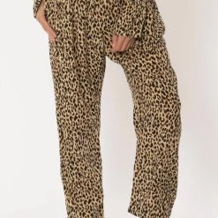 Amuse Society women Sun Baked Pant in Mocha