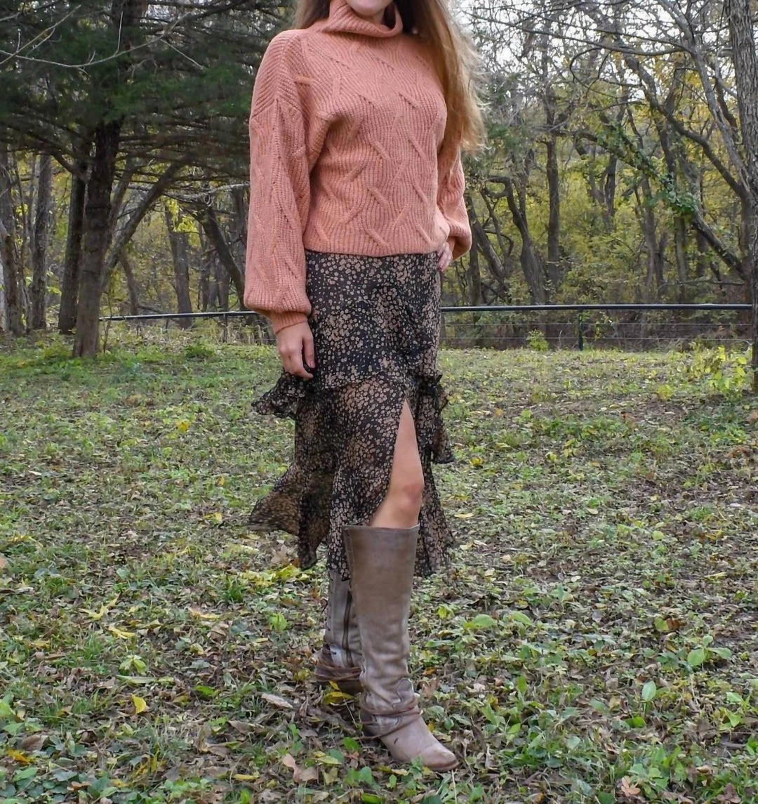 Dress Forum women Florence Sweater in Clay 3 Dress Forum women Florence Sweater in Clay