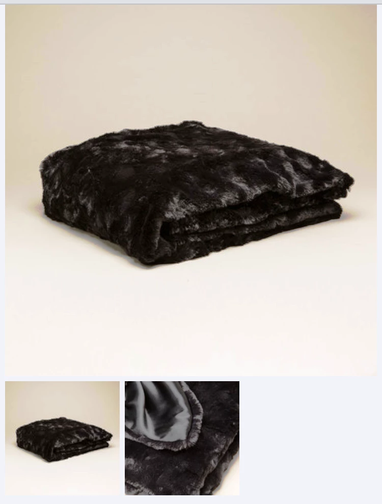 Faux Addict Luxury Faux Fur Oversized Throw 4 Faux Addict Luxury Faux Fur Oversized Throw - Image 2