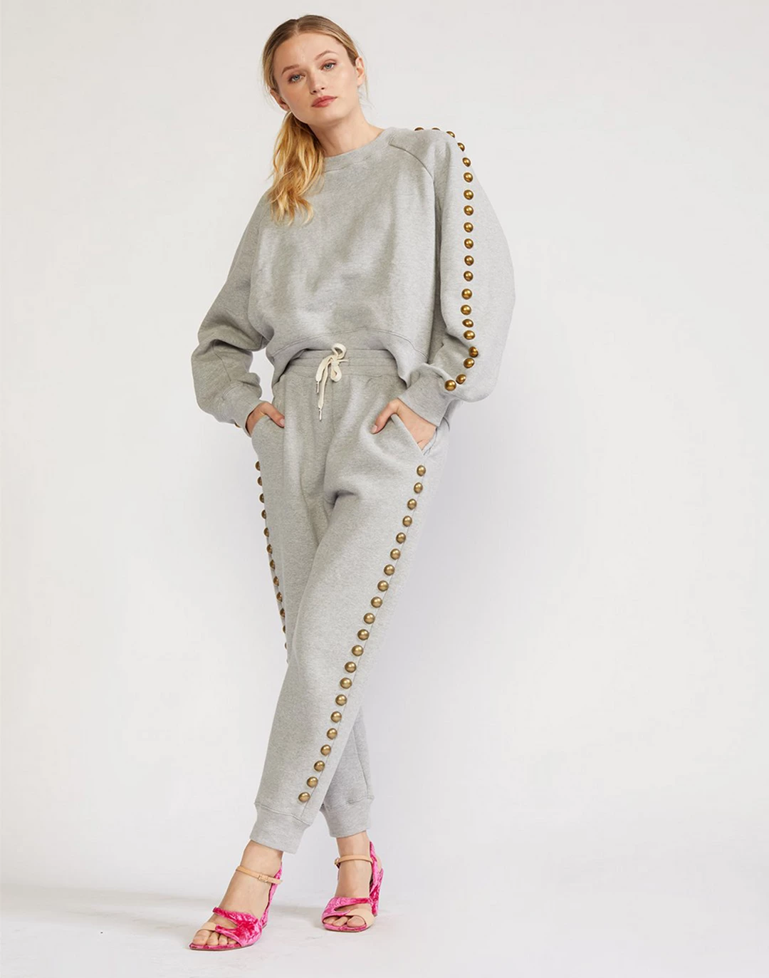 Cynthia Rowley women Studded Sweatpant 9 Cynthia Rowley women Studded Sweatpant - Image 7