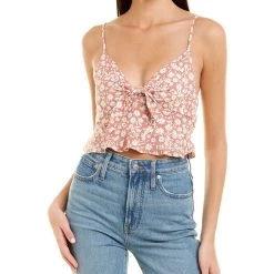 women Dress Forum Believe In Love Tie-Accent Cami