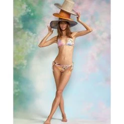 Cynthia Rowley women Pink Seascape Bikini Bottom