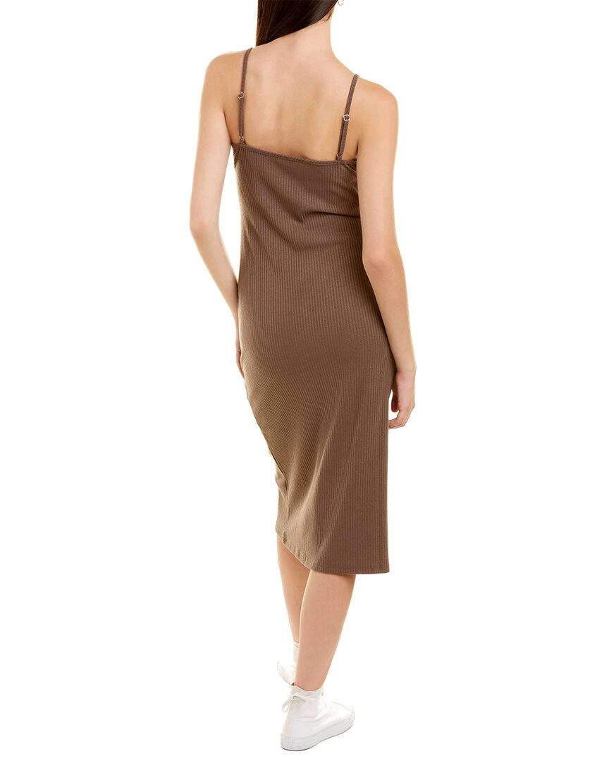 women Dress Forum Ribbed Knit Midi Dress 4 women Dress Forum Ribbed Knit Midi Dress - Image 2