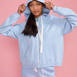 Cynthia Rowley women Simone Knit Tracksuit Jacket