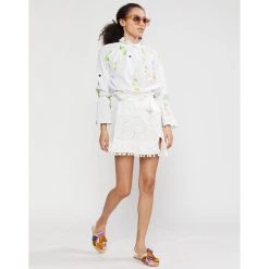 Cynthia Rowley women Decker Eyelet Lace Wrap Skirt -Dress Forum Sales f65fc9e6b1164d7facf5b34689a1f25d c61137a5 1a16 40ce 9c8e b9f58765b768 1080x