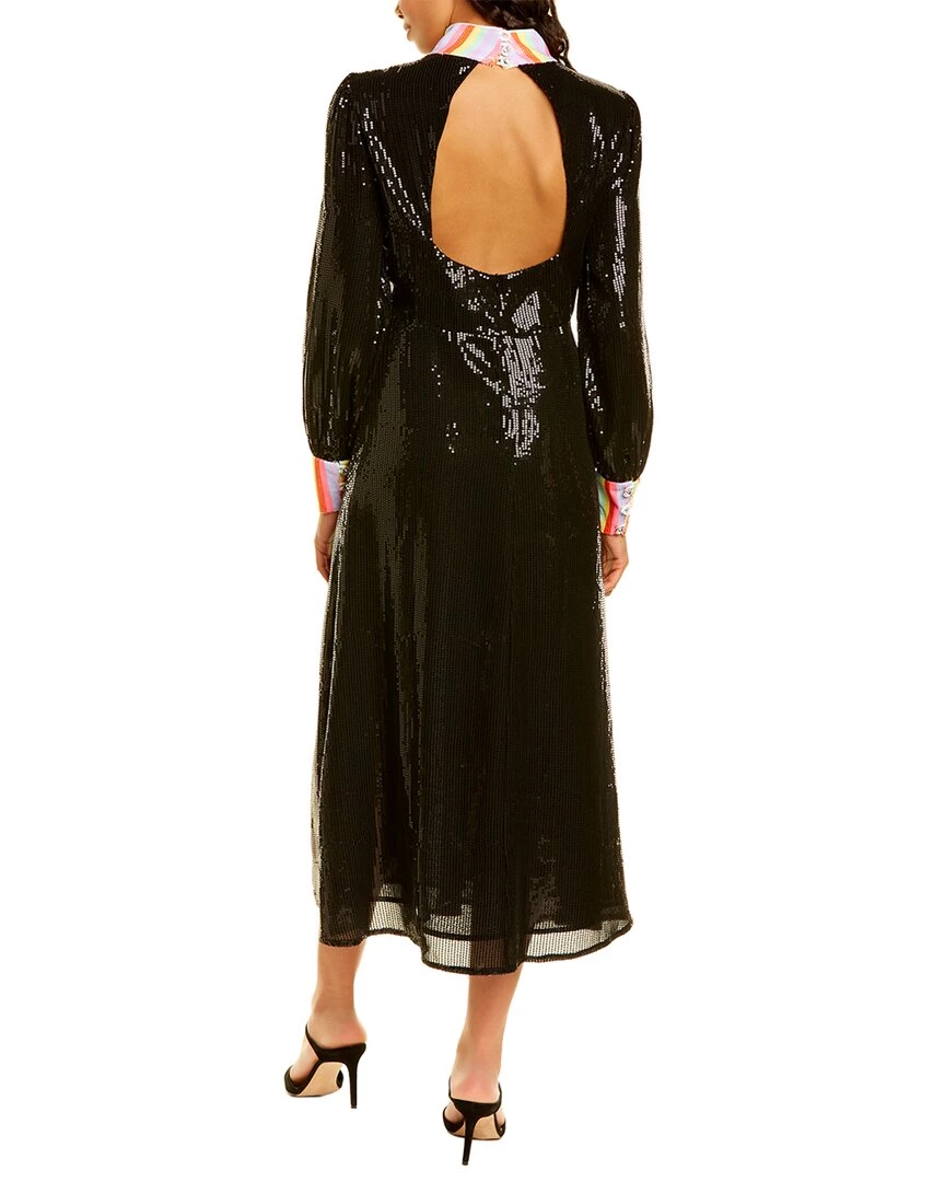 women Olivia Rubin Amelie Sequin Midi Dress 4 women Olivia Rubin Amelie Sequin Midi Dress - Image 2